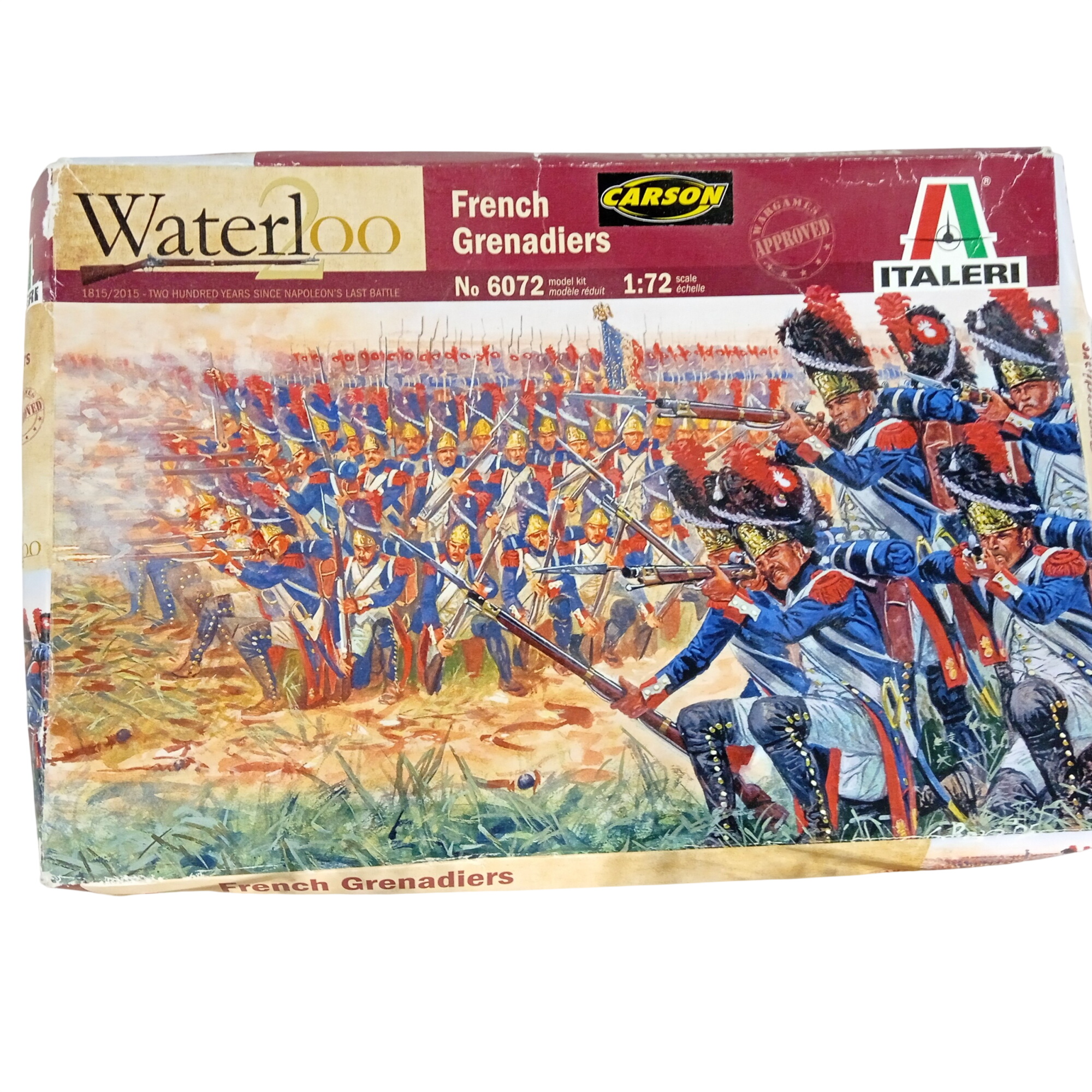 Acheter Jeu de figurines en plastique 1/72 Italeri 6072 French Grediers WATERLOO - 17,60 € Jeu de figurines en plastique 1/72 Italeri 6072 French Grediers WATERLOO - reconditionné disponible sur Label Emmaüs